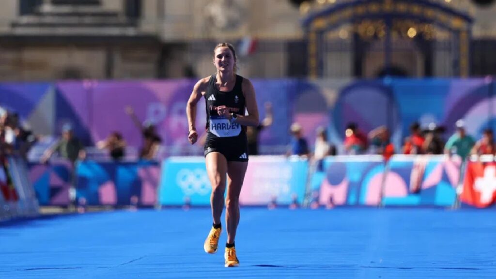 British long-distance runner Rose Harvey finished Paris Olympics ...