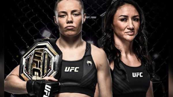 Rose Namajunas vs Carla Esparza at UFC 274