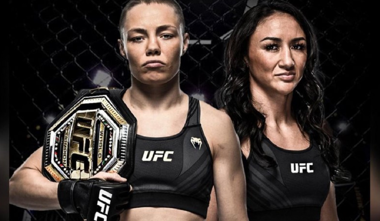 Rose Namajunas vs Carla Esparza at UFC 274