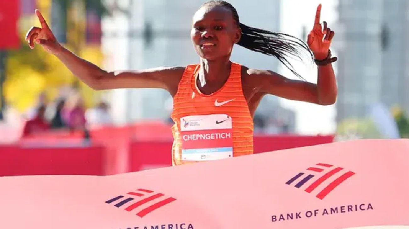 Ruth Chepngetich Chicago marathon