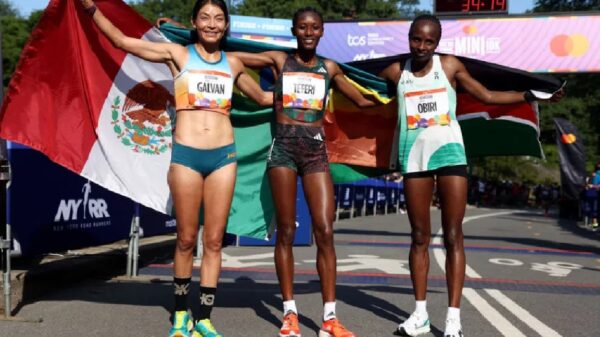 Senbere Teferi won the 10km in New York