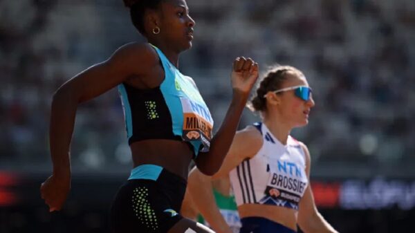 Shaunae Miller-Uibo running