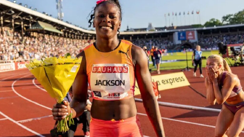 Shericka Jackson withdrew from 100m event at the Paris 2024 Olympics