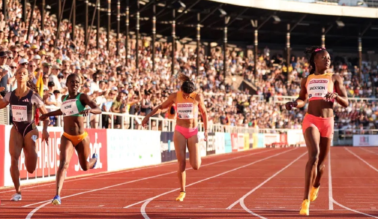 Shericka Jackson Stockholm Diamond League