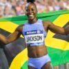 Sherika Jackson 100m Diamond League gold