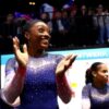 Simone Biles 20 world gold gymnastics