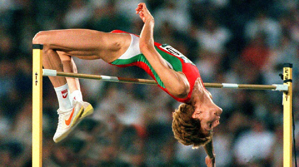 Stefka Kostadinova WR high jump