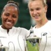 Taylor Townsend and Katerina Siniakova