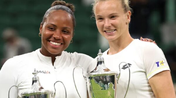 Taylor Townsend and Katerina Siniakova