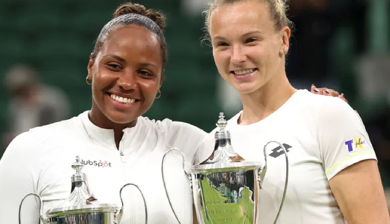 Taylor Townsend and Katerina Siniakova