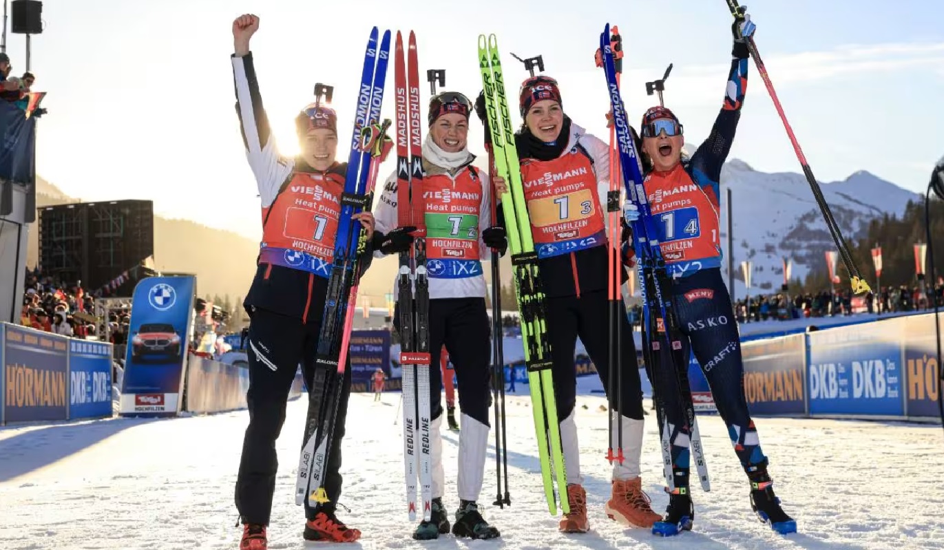 Team Norway biathlon 4x6km relay