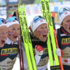 Team Norway won 4x5km cross-country skiing