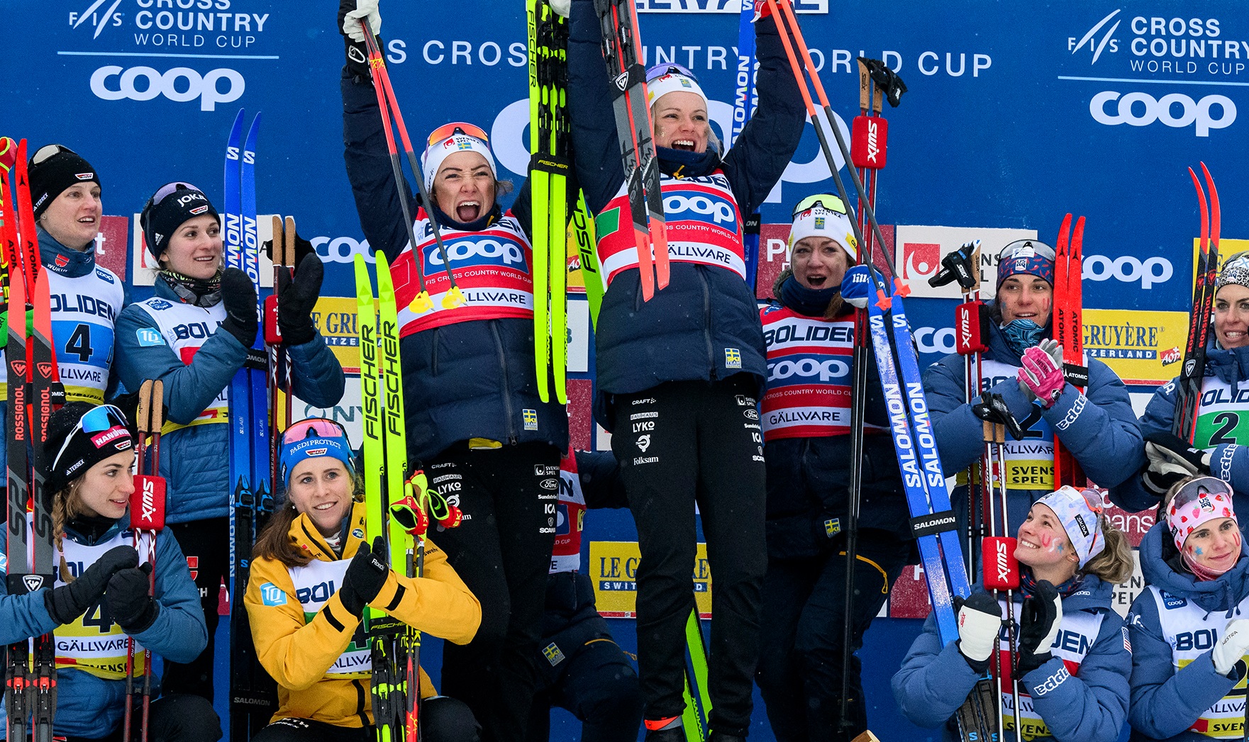 Team Sweden cross-country skiing World Cup