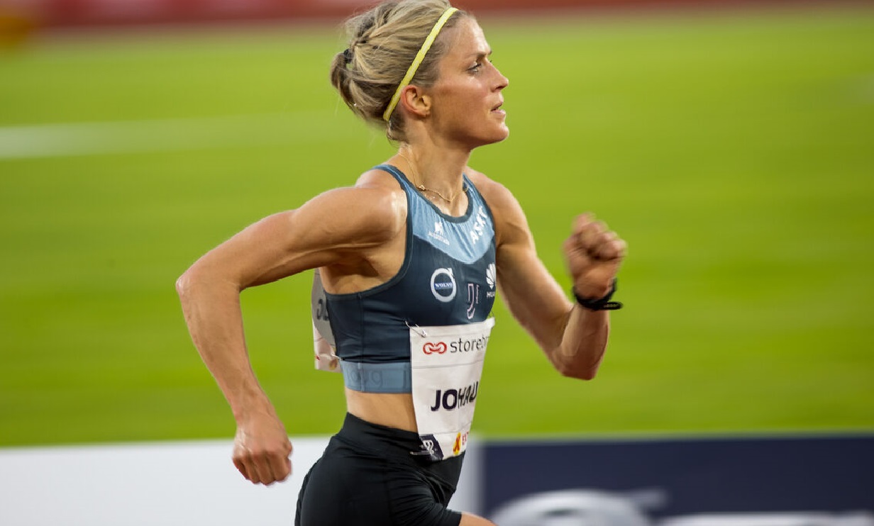 Therese Johaug running