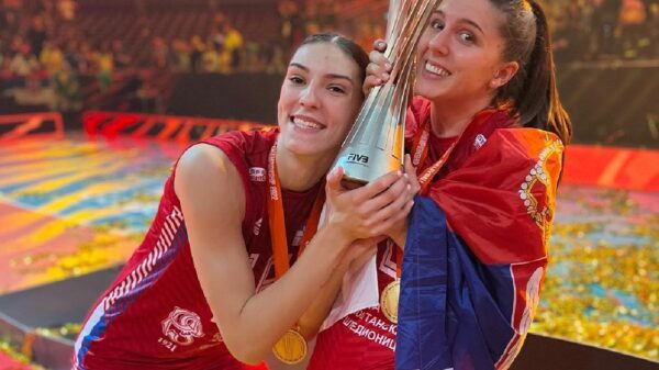 Tijana Boskovic MVP volleyball