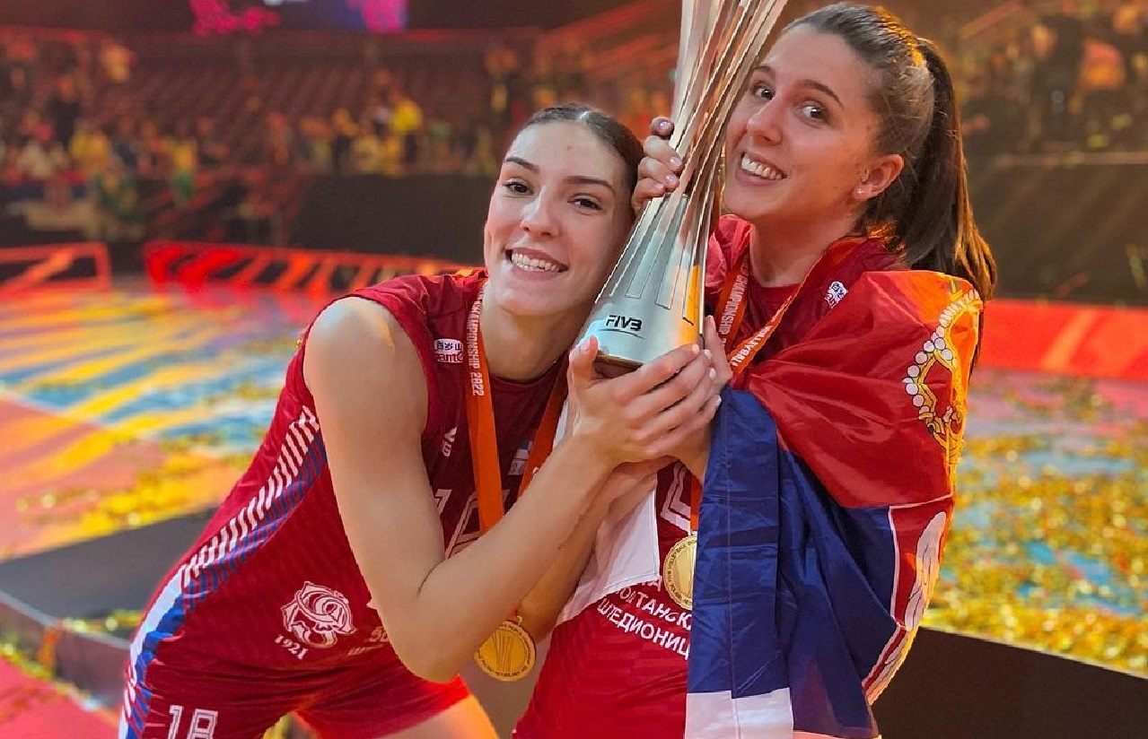 Tijana Boskovic MVP volleyball