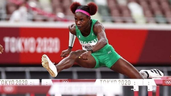 Tobi Amusan 100m hurdles