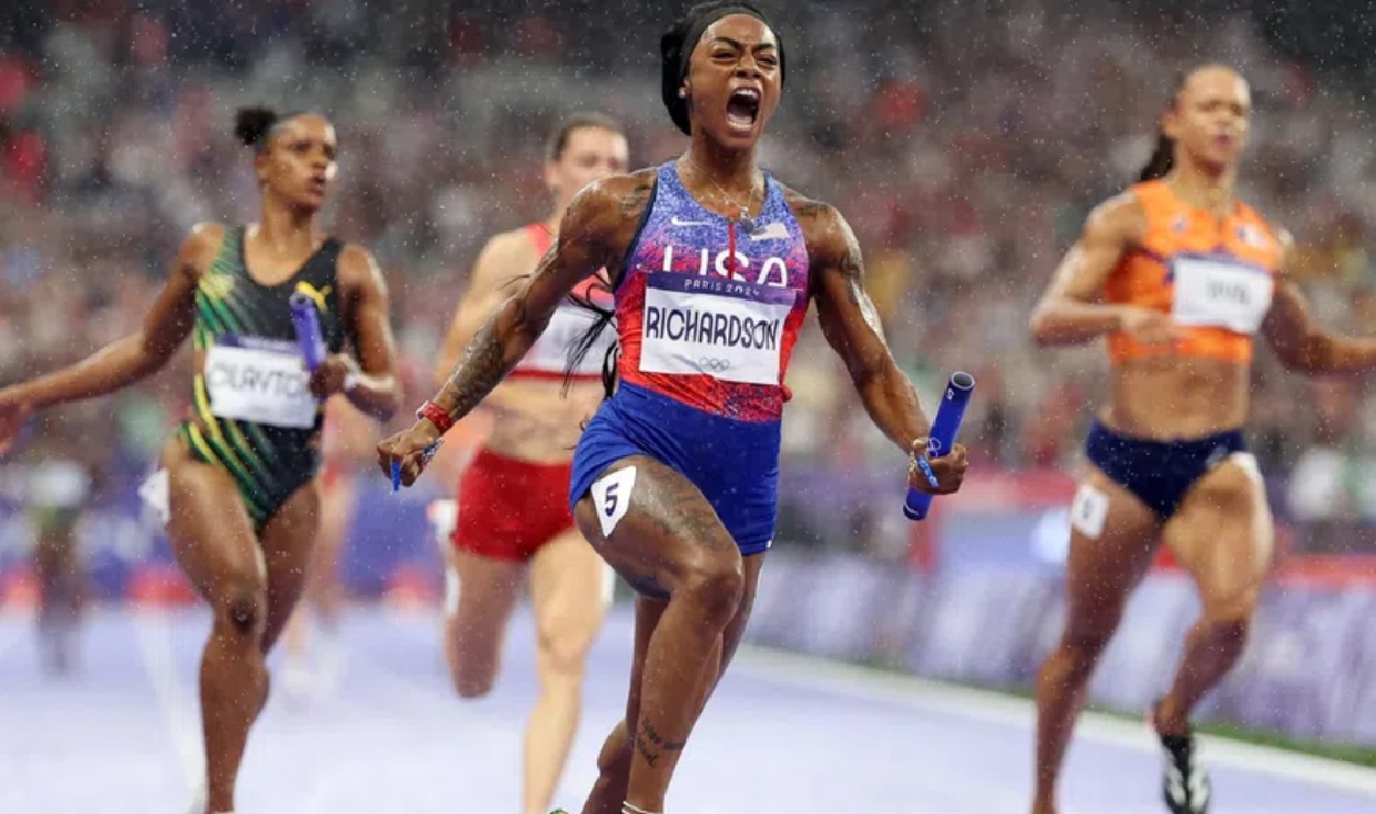 US women 4x100m relay