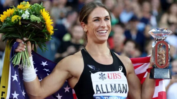 Valarie Allman discus throw