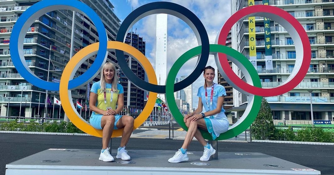 Yaroslava Mahuchikh and Mariya Lasitskene Tokyo 2020