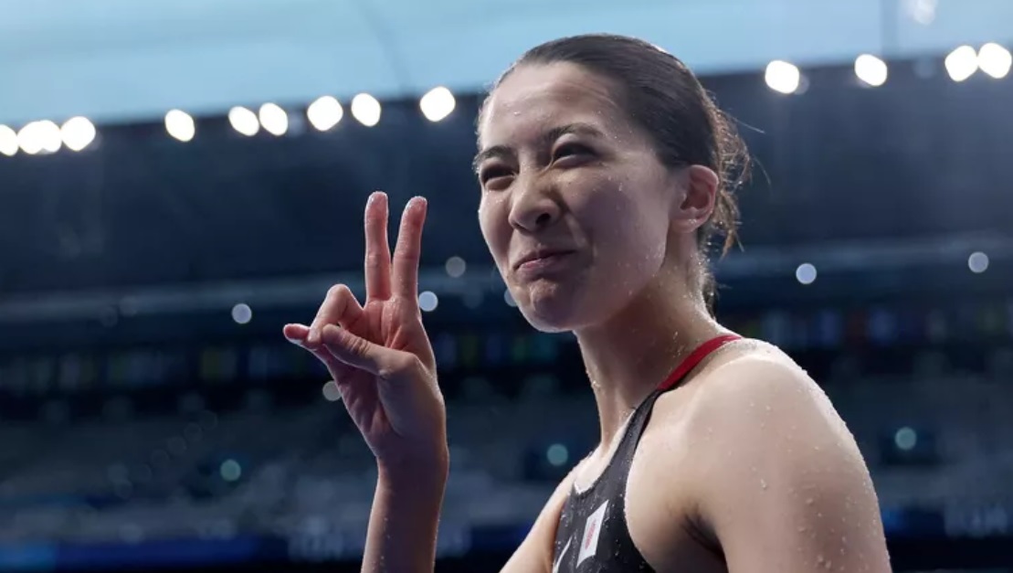 Yui Ohashi swimming