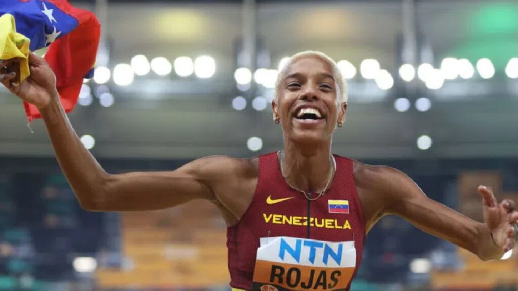 Yulimar Rojas won the triple jump gold at the Zurich Diamond League ...