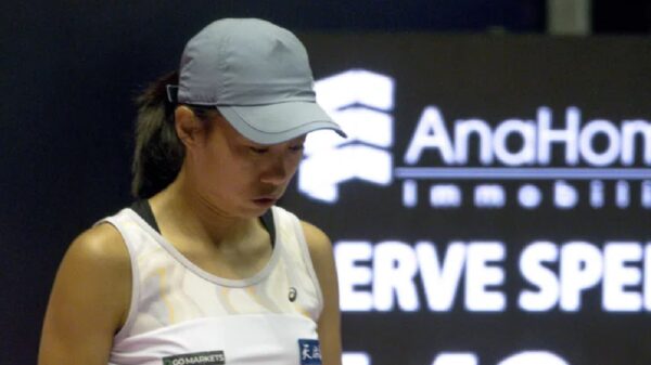 Zhang Shuai tennis